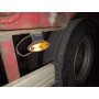 Semi remorque Castera porte engins Castera SREM PE 3 Ess. 1 suiveur Treuil + Table élévatrice 3 essieux