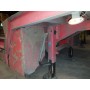Semi remorque Castera porte engins Castera SREM PE 3 Ess. 1 suiveur Treuil + Table élévatrice 3 essieux