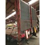 Semi remorque Castera porte engins Castera SREM PE 3 Ess. 1 suiveur Treuil + Table élévatrice 3 essieux