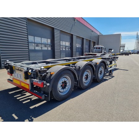 Semi-remorque Porte-container Lecitrailer PORTE CONTAINER MULTIFONCTIONS