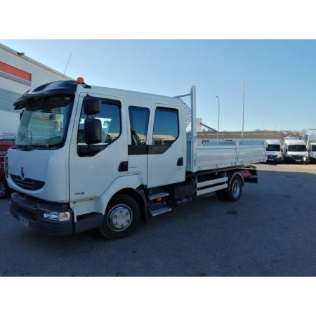 Renault Benne TP Cox Midlum 180.09 DOUBLE CABINE 7 PLACES 4x2 Gazoil Euro 5