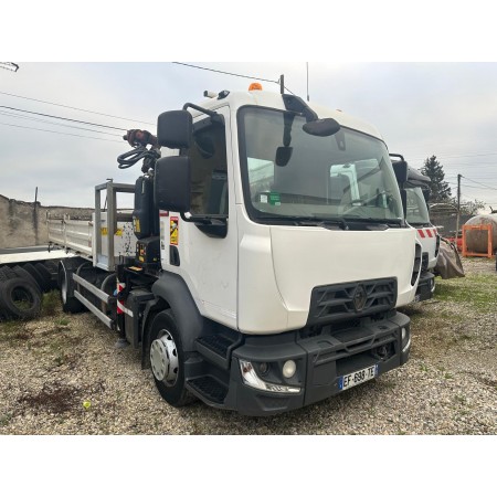 Renault benne TP Gamme D 14.210 4x2 Gazoil Euro 6 grue