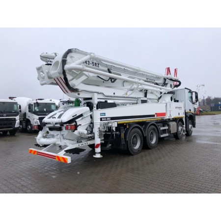 POMPE À BÉTON BETONSTAR H40-4RZ SUR MERCEDES AROCS 2640 6x4