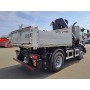 Camion Renault benne D-Series 4x2 Euro 6 grue